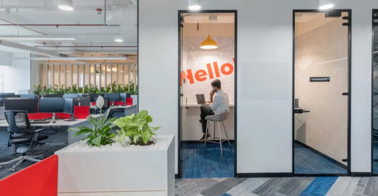 Acoustics in workplace design