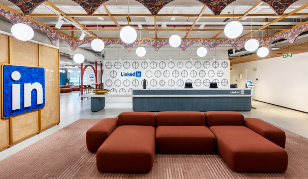 LinkedIn workspace